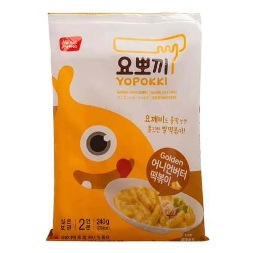 Рисовые клецки Youngt Poong топокки с соусом вкус сыра 240г Южная Корея в Башнефть