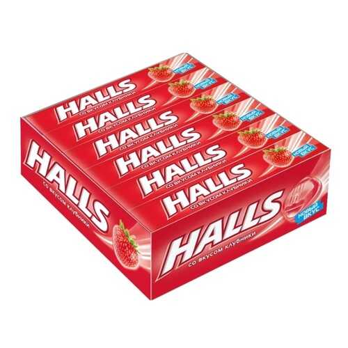 Карамель Halls клубника 12 шт в Башнефть