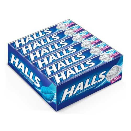 Карамель Halls ментол оригинальный эвкалипт 12 шт в Башнефть