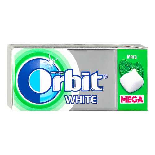 Жевательная резинка Orbit white mega spearmint 16 г 12 штук в Башнефть