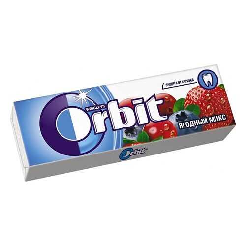 Жевательная резинка Orbit ягодный микс 13.6 г 30 штук в Башнефть