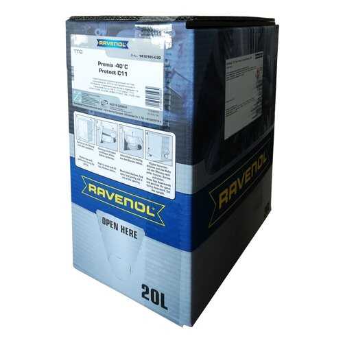Антифр RAVENOL TTC Traditional Technology Coolant Premix (20л) ecobox из готовый, жёлтый в Башнефть