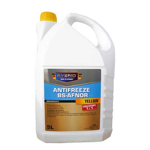 Антифриз AVENO ANTIFREEZE BS-AFNOR Желтый Концентрат 5л 5.83кг в Башнефть