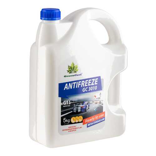 Антифриз GreenCool GС3010, 5 кг (синий) в Башнефть