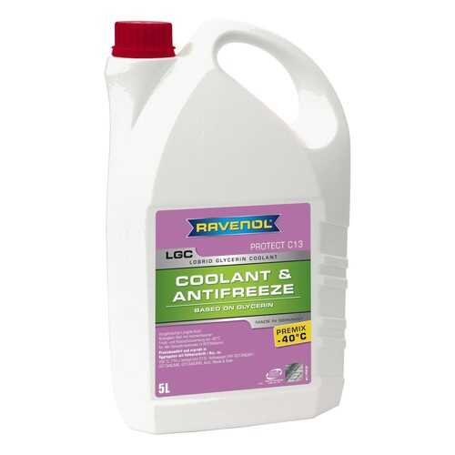 Антифриз RAVENOL фиолетовый 5л в Башнефть