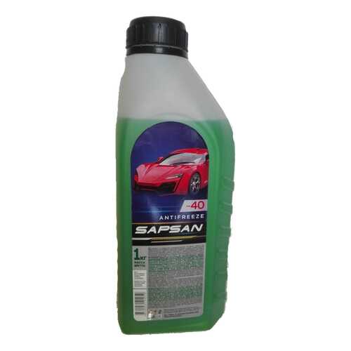 Антифриз sapsan зелёный 1кг 60001 в Башнефть