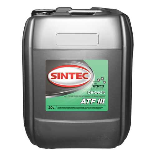 Антифриз Sintec atf iii dexron 20л 900266 в Башнефть