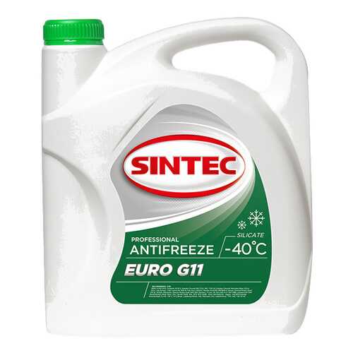 Антифриз Sintec Зеленый Готовый антифриз 5кг 800523 в Башнефть