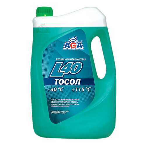 Тосол AGA G11 зеленый готовый 1л в Башнефть
