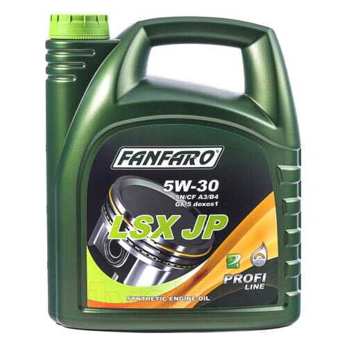 6703 FANFARO LSX JP 5W-30 4 л. Синтетическое моторное масло в Башнефть