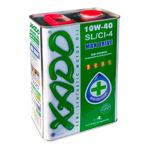 Хадо Масло Моторное Xado Revitalizant Sl/Ci-4 10w40 Полусинтетическое 4 Л Xa 20209 в Башнефть
