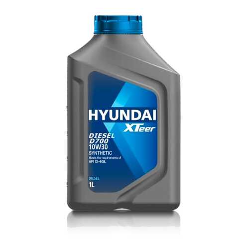 HYUNDAI XTeer Масло Моторное Xteer Diesel D700 10w30 Api Ci-4/Sl, Synthetic 1l в Башнефть