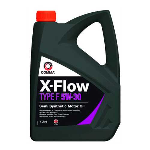 Масло моторное 5W30 COMMA 4л полусинтетика XFLOW TYPE F COMMA арт. XFF4L в Башнефть