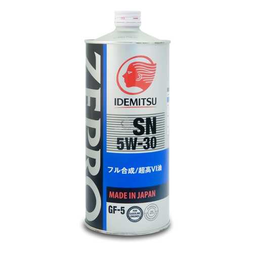 Масло Моторное Idemitsu Zepro Touring Sn/Gf-5 5w-30 1l IDEMITSU арт. 1845054 в Башнефть