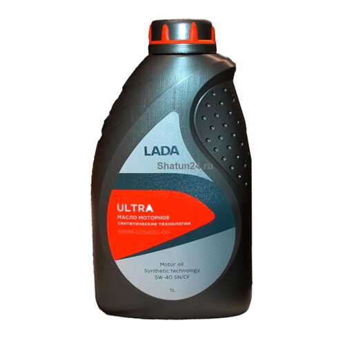 Масло моторное LADA Ultra 5W40 синтетическое 1 л 88888R05400100 в Башнефть