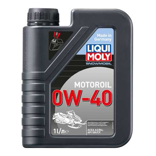Масло моторное Liqui moly Snowmobil Motoroil 0W-40 1 л в Башнефть