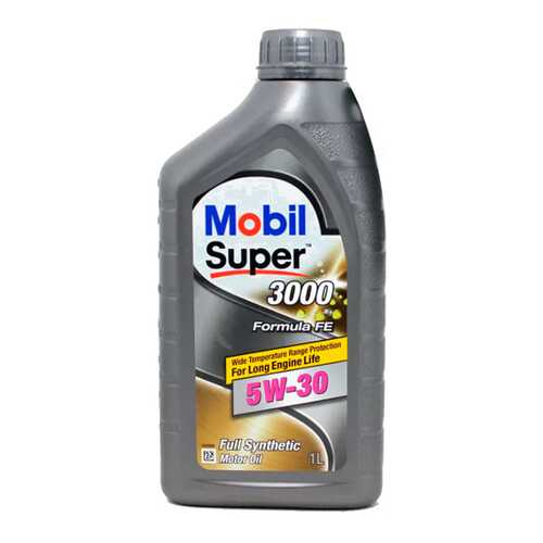 Масло моторное Mobil Super 3000 X1 Formula FE 5W30 синтетическое 1 л 152565 в Башнефть