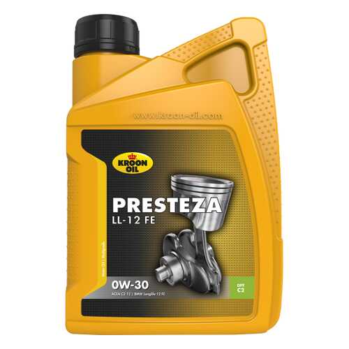 Масло Моторное Presteza Ll-12 Fe 0w30 1l KROON OIL арт. 32522 в Башнефть