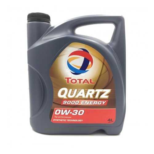 Масло Моторное Quartz 9000 Energy 0w30, 4l Total арт. 213687 в Башнефть