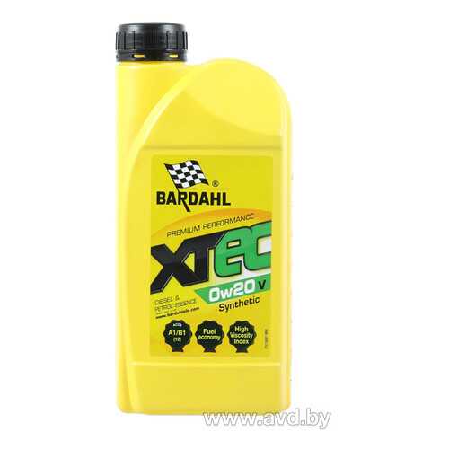 Масло моторное сиететическое BARDAHL специальное XTEC 0W20 FE VW 508.00/509.00 1L в Башнефть
