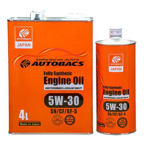 Моторное масло AUTOBACS FS 5W30 SN/CF/GF-5 (комплект) в Башнефть