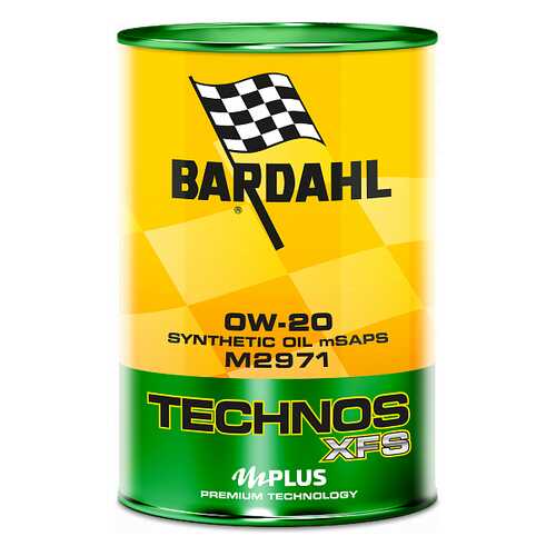 Моторное масло BARDAHL 0W20 C5/SN/MB229,71 C60 TECHNOS XFS M2971 1л API в Башнефть