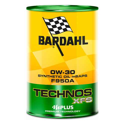 Моторное масло BARDAHL 0W30 C2/WSS MC2950-A C60 TECHNOS XFS F950A 1л AC в Башнефть