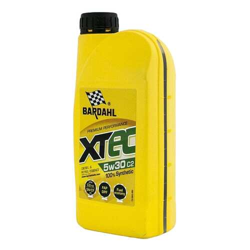 Моторное масло Bardahl XTEC С2 5W-30 1л в Башнефть