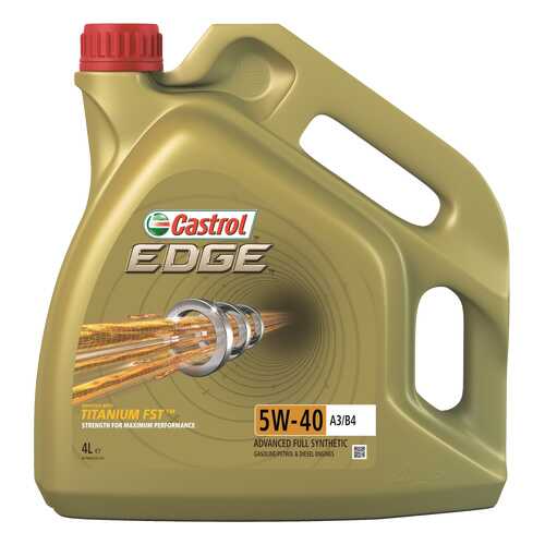 Моторное масло Castrol Edge 5W-40 4л в Башнефть