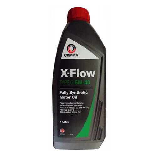 Моторное масло Comma x-Flow type g 5W-40 1л в Башнефть
