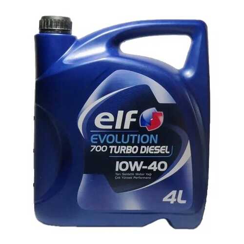 Моторное масло elf Evolution 700 Turbo Diesel 10W-40 4л в Башнефть