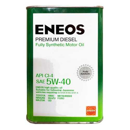 Моторное масло Eneos Premium Diesel CI-4 SAE 5W-40 1л в Башнефть