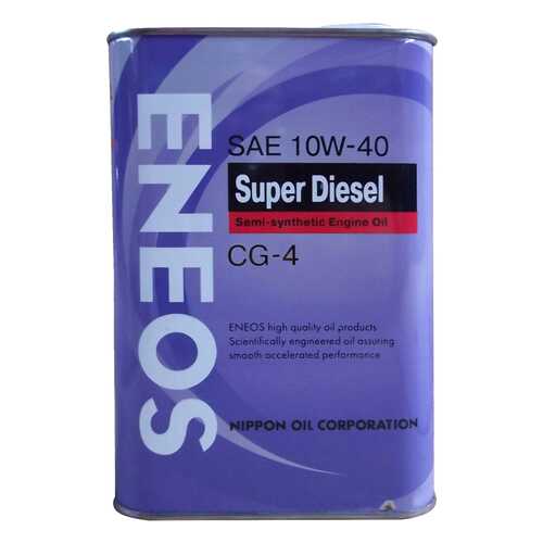Моторное масло Eneos Super Diesel Semi-Synthetic SAE 10W-40 0,946л в Башнефть