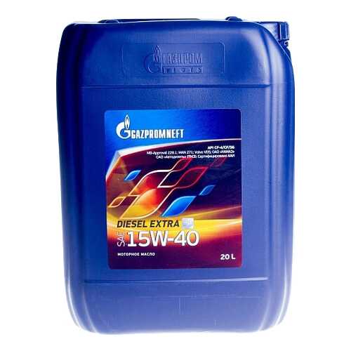 Моторное масло Gazpromneft Diesel Extra 15W-40 20л в Башнефть
