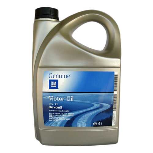 Моторное масло General Motors Dexos2 Longlife 5W-30 4л в Башнефть