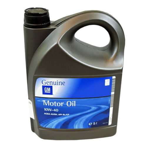 Моторное масло General Motors Semi Synthetic Plus 10W-40 5л в Башнефть