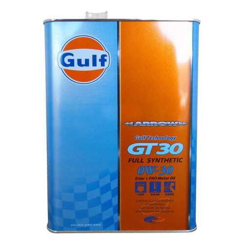 Моторное масло Gulf Arrow GT 30 0W-30 4л в Башнефть