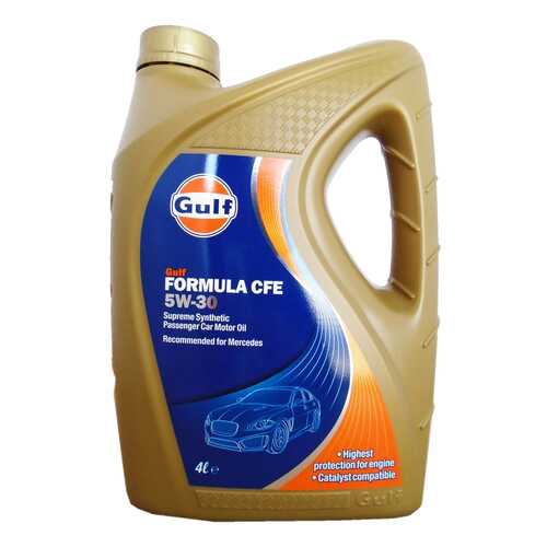 Моторное масло Gulf Formula CFE 5W-30 4л в Башнефть