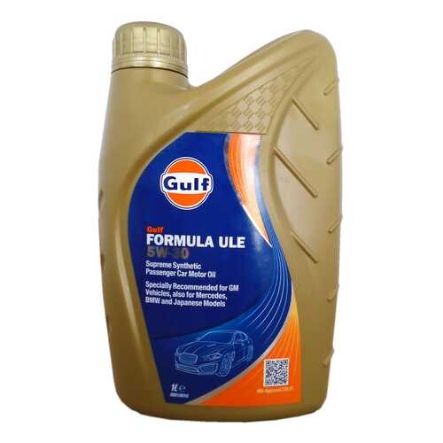Моторное масло Gulf Formula ULE 5W-30 1л в Башнефть