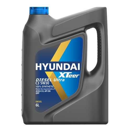 Моторное масло Hyundai-KIA Diesel Ultra C3 5W-30 6л в Башнефть