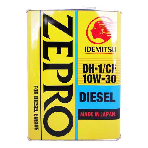 Моторное масло Idemitsu Zepro Diesel 10W-30 4л в Башнефть