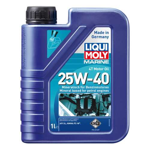 Моторное масло Liqui moly Marine 25w-40 1л в Башнефть