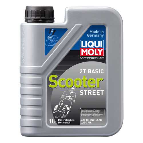 Моторное масло Liqui moly Motorbike 2T Basic Scooter TC 30 1л в Башнефть