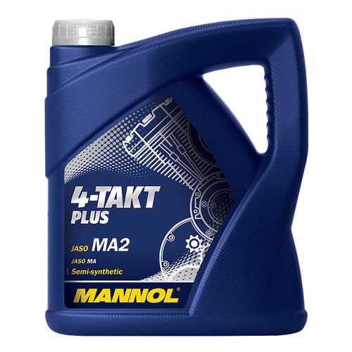 Моторное масло Mannol 4-Takt Plus 10W-40 4л в Башнефть