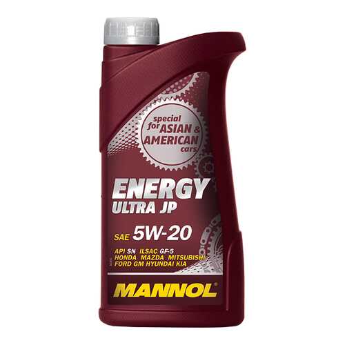 Моторное масло Mannol Energy Ultra JP 5W-20 1л в Башнефть