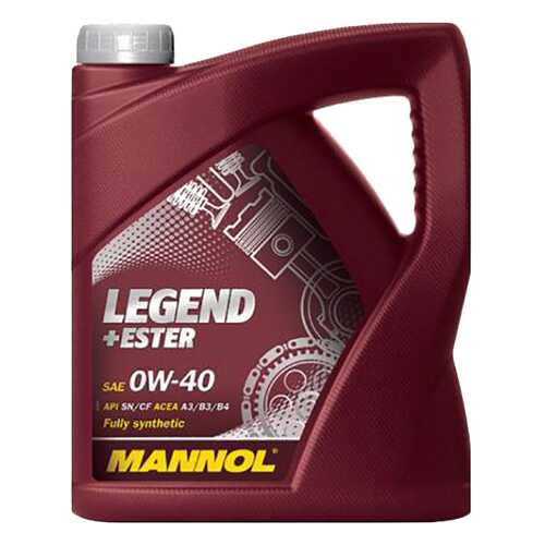 Моторное масло Mannol Ester 0W-40 4л в Башнефть