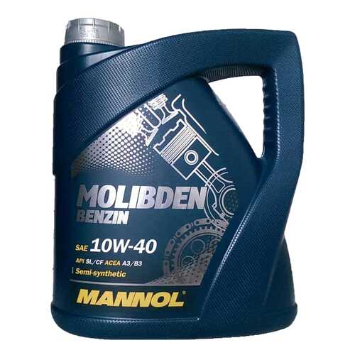 Моторное масло Mannol Molibden Benzin 10W-40 4л в Башнефть