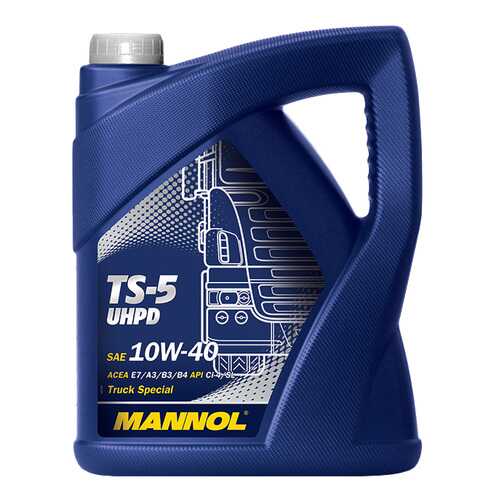 Моторное масло Mannol TS-5 UHPD 10W-40 5л в Башнефть