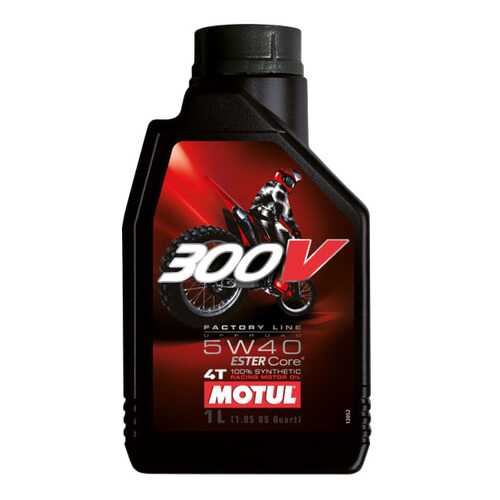 Моторное масло Motul 300V 4T Factory Line Off Road 5W-40 1л в Башнефть