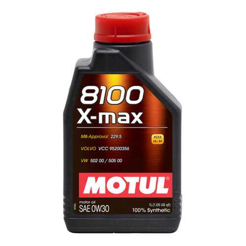 Моторное масло Motul 8100 X-max 0w-30 1л в Башнефть